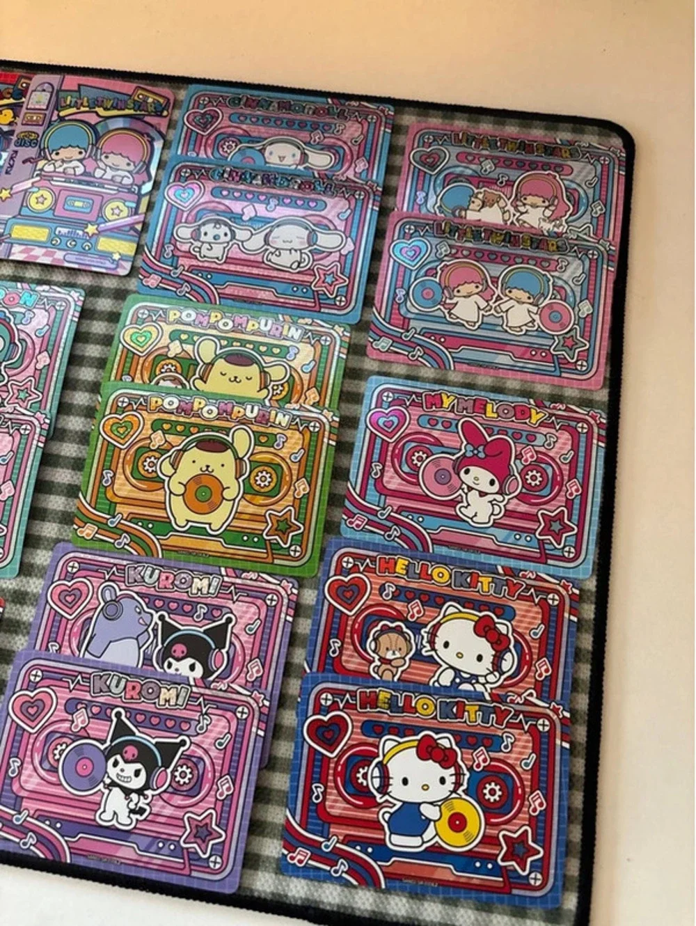 Sanrio trading card lot of 16 SR